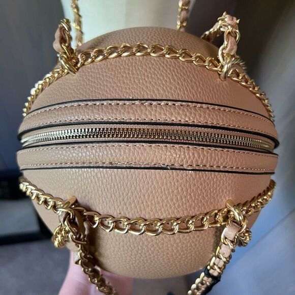 DELUXITY Ball & Chain Shoulder Bag Purse *NWT* - Picture 6 of 13